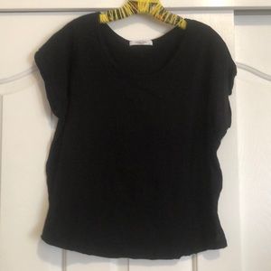 Carly Jean Black Tee Never Worn
